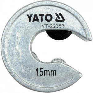Pjoviklis vamzdelių kompaktiškas 15 mm YT-22353 YATO