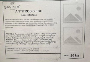 Antifrosis ECO koncentratas 20 l