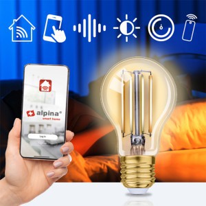 Lemputė išmani WW E27 4.9W SMART HOME ALPINA 871125225448