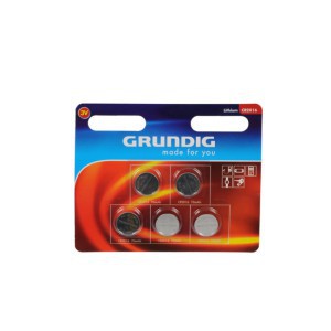 Elementai CR2016 5 vnt. GRUNDIG 871125214142