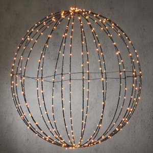 Burbulas 400LED D60cm šilta balta sp. 871129203100