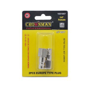 Jungtys orui 2 vnt.1/4" F 1651007 Crownman