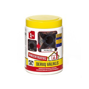 Kaminų dervų valymo milteliai (koncentruoti) 1 kg 2-50 kW krosnims (12)