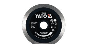 Diskas deimantinis keramikos pjovimui 125 mm YT-59952 YATO