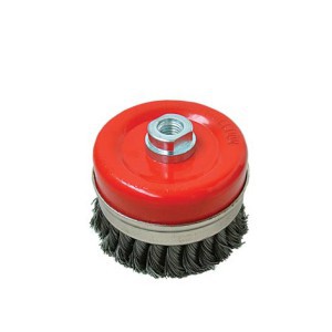 CUP BRUSH - TWISTED WIRE  80MM