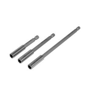 Laikikliai antgaliams 3 vnt. 6.3 mm (1/4") 75,100,150 mm YT-04699 YATO