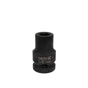 Galvutė šešiakampė smūginė 1/2" 11 mm YT-1001 YATO