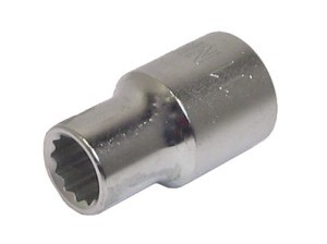 Galvutė dvylikakampė 1/2" 11 mm CR-V 25-440511M Nicher