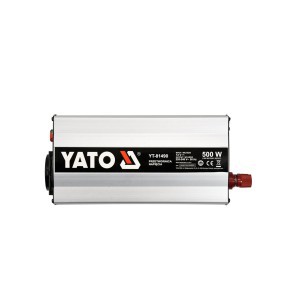 Automobilinis įtampos inverteris 12/230V 500W YT-81490 YATO