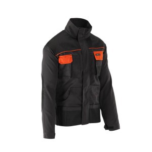 Švarkas darbinis L/XL dydis juodas/oranžinis YT-80903 YATO