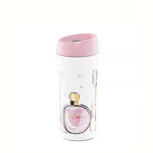 Gertuvė-termosas 400 ml Fashion Perfume balta spalva Ambition 42163