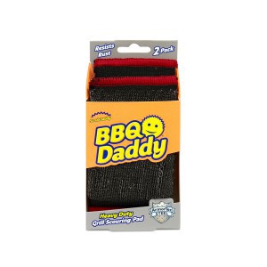 Šveistukas griliui valyti 2 vnt nebraižantis BBQ Daddy Scrub Daddy 630349