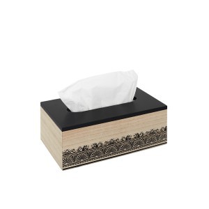 Dėžutė servetėlėms medinė 24x8,5x14 cm Home Deco HD2147