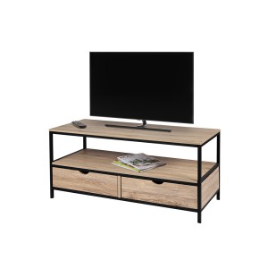 TV staliukas 57x120x39 cm juodas, medis Urban Living 151044