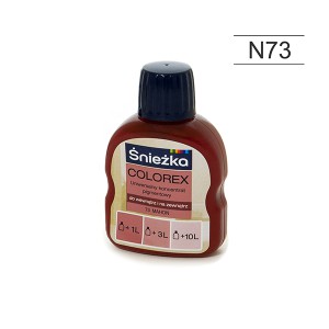 Pigmentas COLOREX N73 raudonmedis 100 ml Sniežka (10)