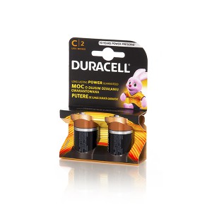 Baterijos C LR14 2 vnt. DURACELL 500039407676