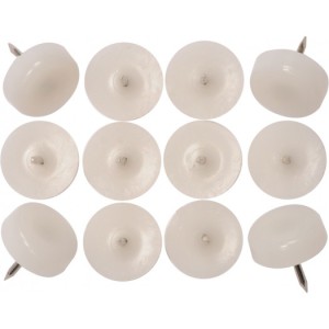 PLASTIC GLIDES 18MM 12 PCS