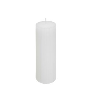 Žvakė balta D5xH14 cm Atmosphera 196097