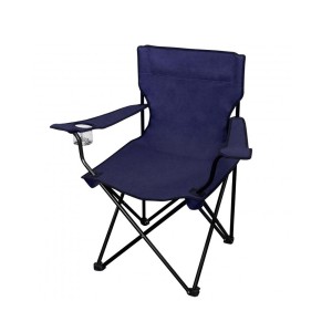 Kėdė turistinė sulankstoma mėlyna 50x50x80 cm LEZ7150