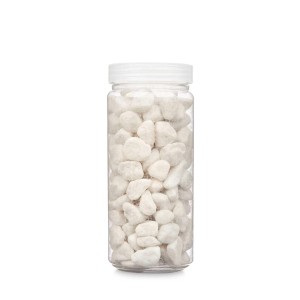 Dekoratyviniai akmenys 700 g (1-2 cm) baltos spalvos Giftdecor 92528