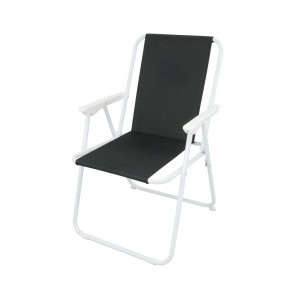 Kėdė sodo sulankstoma juoda 53x59x76 cm LEZ9948