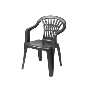Kėdė sodo antracito spalvos 80x58x56 cm Sunnydays 224670