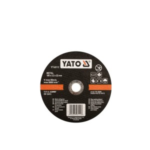 Diskas metalo pjovimo 115*1.2*22 mm YT-5920 YATO (5/25)