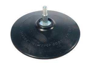 RUBBER DISC WITH VELCRO 150MM