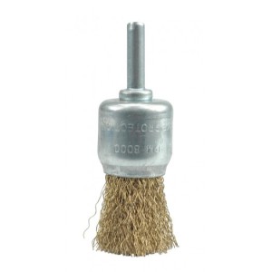 CIRCULAR BRUSH - CRIMPED WIRE  24MM