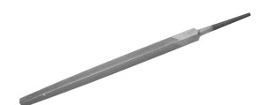Dildė metalui trikampė 150 mm glotni be rankenėlės 0740306 Crownman (12)