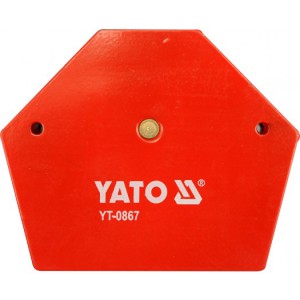 Laikiklis suvirinimo magnetinis 111*136*24 mm 34 kg YT-0867 YATO