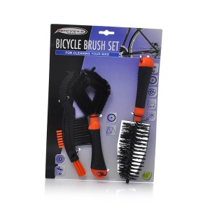 Šepetėliai dviračio valymui 3 vnt. BICYCLE GEAR 871125272681