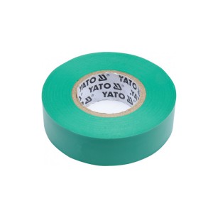 Juosta izoliacinė žalia 0.13 mm*19 mm*20 m YT-81652 YATO (12/72)