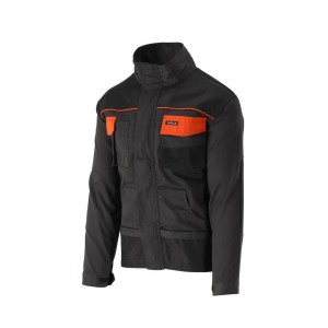 Švarkas darbinis L/XL dydis juodas/oranžinis YT-80903 YATO