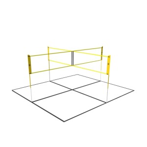 Tinklas žaidimams kryžminis 400x168cm 4 pusių UMBRO 871125226928